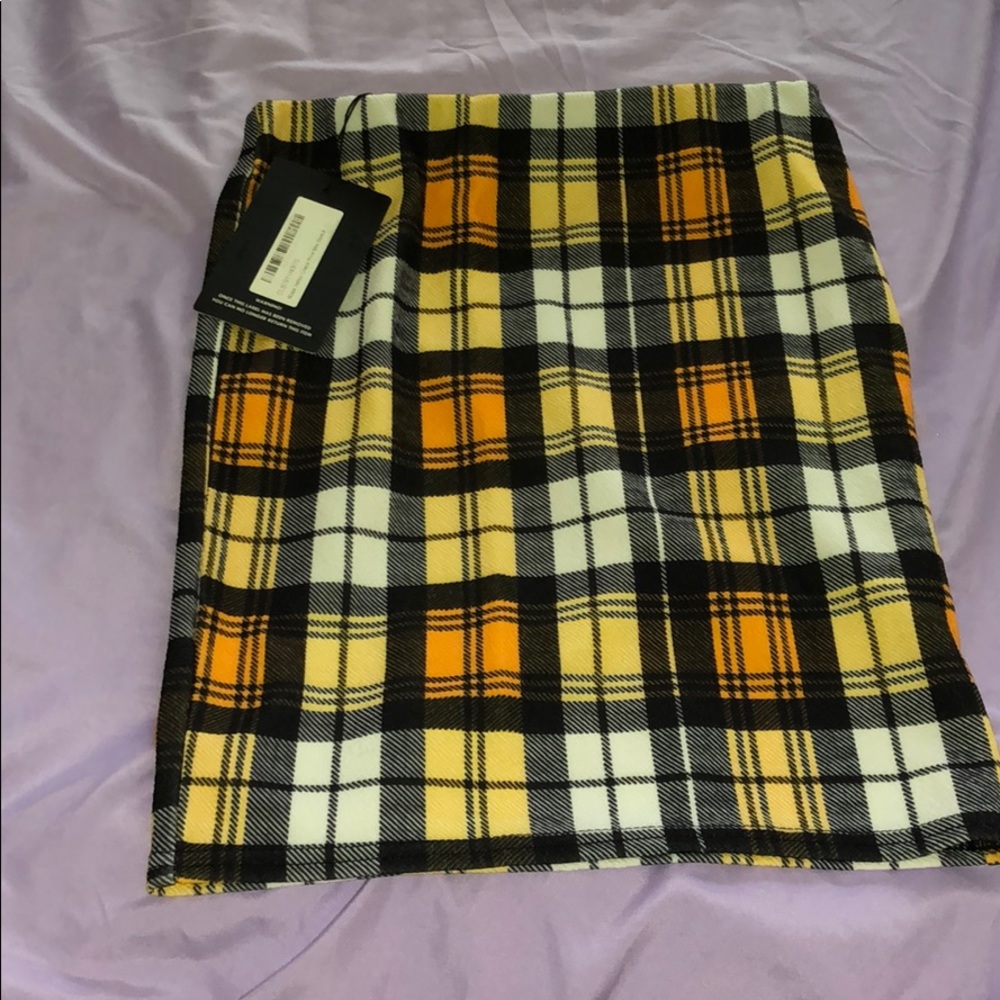 Clueless themed mini skirt